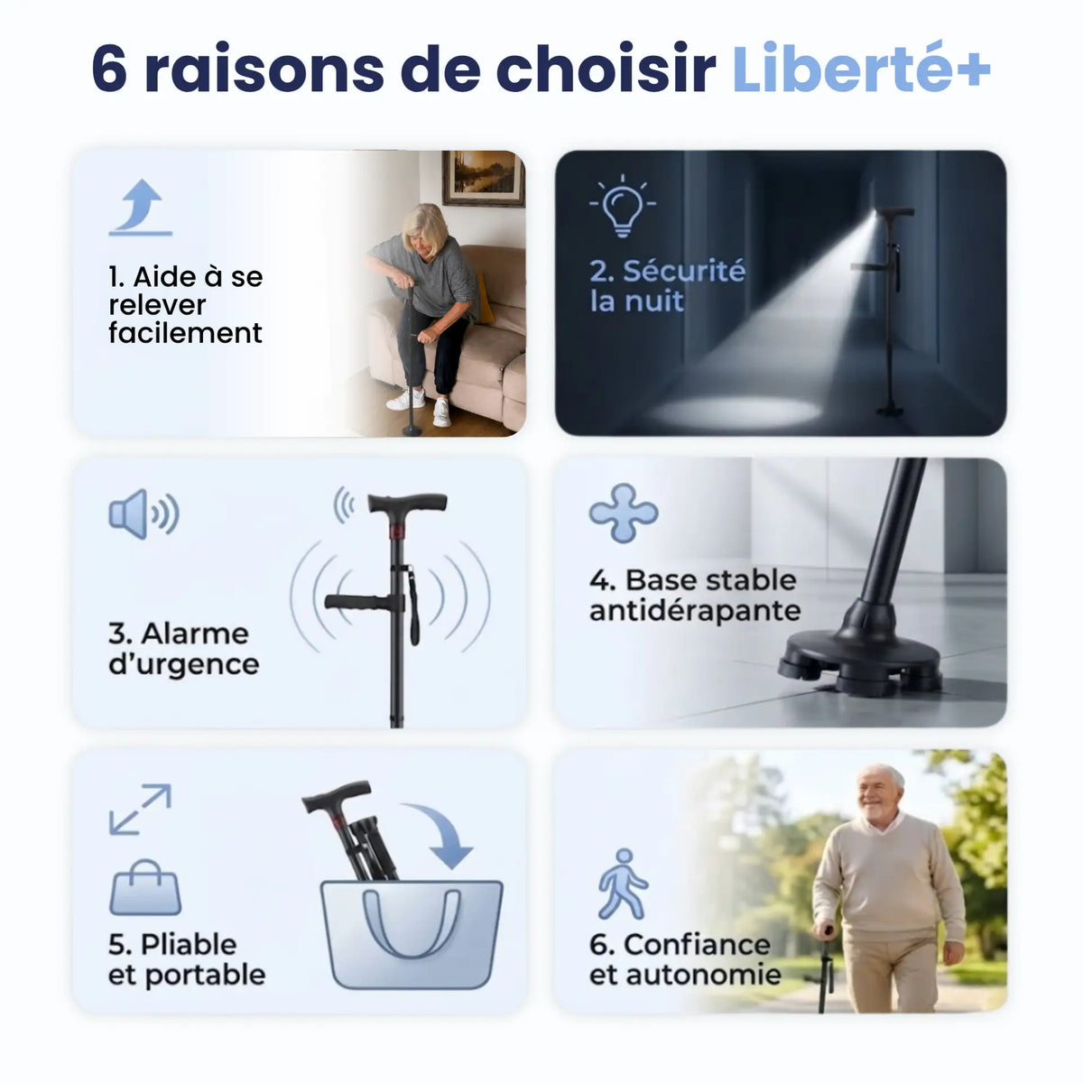 Canne Liberté+