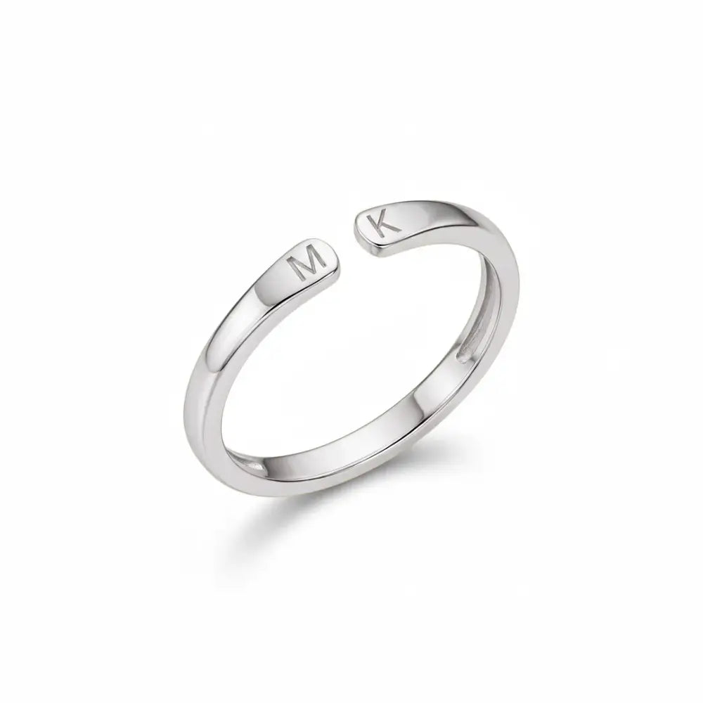 Bague initiales