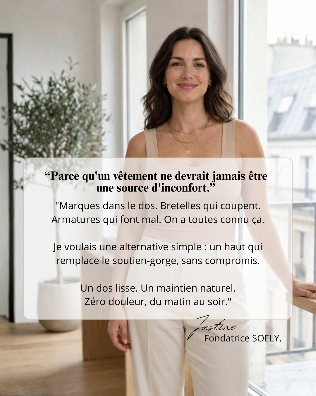 Débardeur sculptant avec soutien-gorge intégré