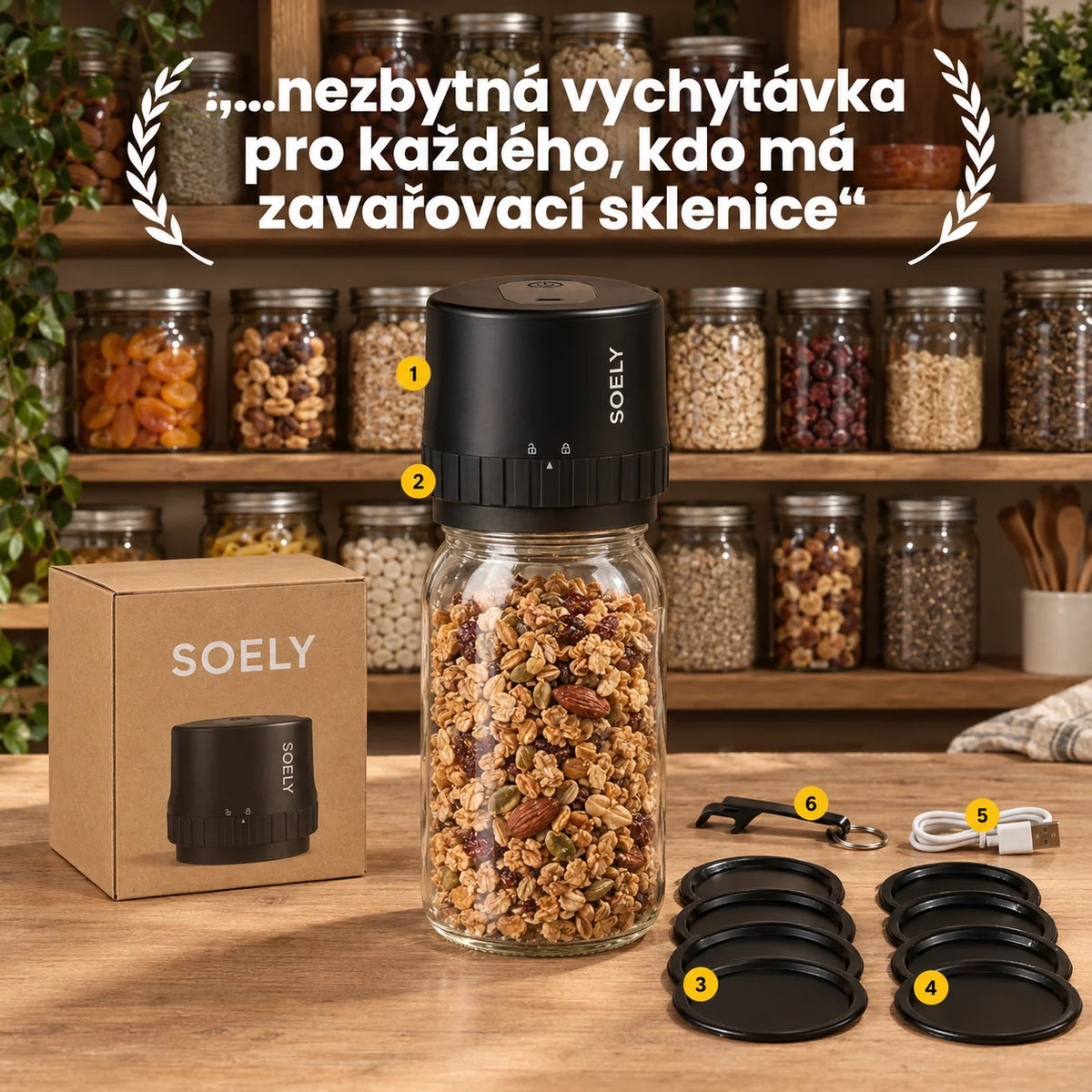 Vakuovací sada SOELY
