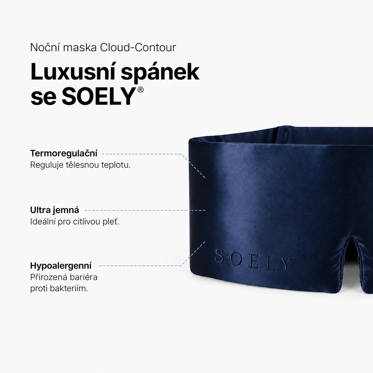 Luxusní spánek se SOELY – Safírová noc